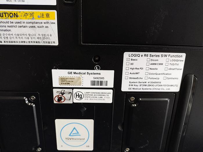 Gebraucht GE LOGIQ e Ultraschallgerät inkl. 3 Sonden