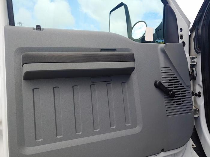 Used Versalift VTP40NE Cable Placer on 2018 Fred F750 Crew Cab Utility Reel Truck