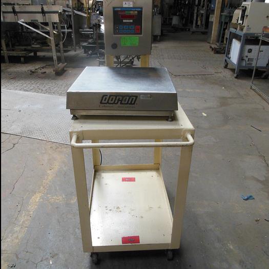Used Scale, Platform, 18" X 18", Doran, Mdl 4200RSS, 100 Lbs #S742640