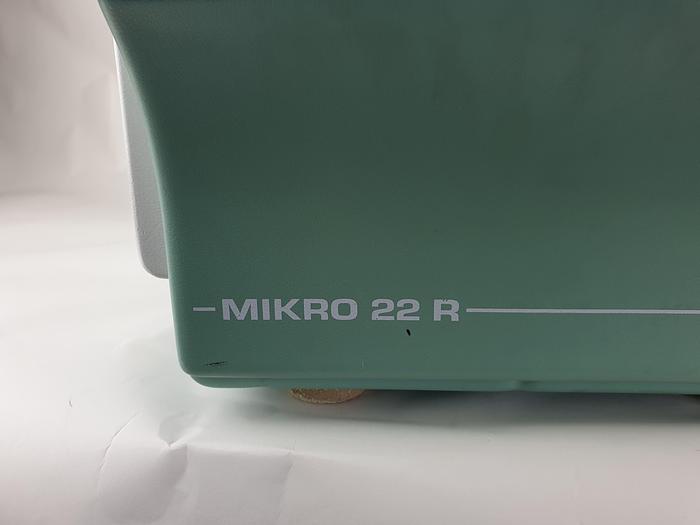Used Hettich Micro 22 R Centrifuge
