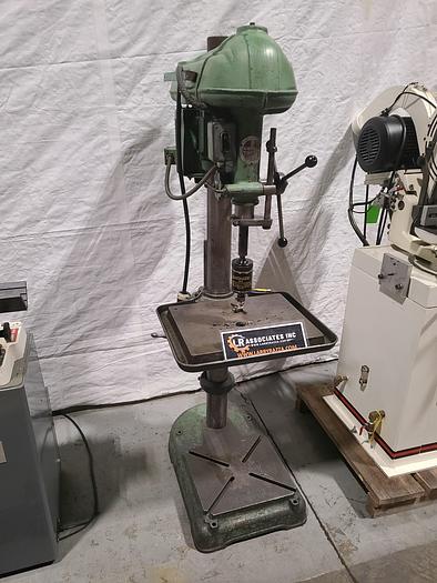 Used Walker Turner Floor Drill Press with Tapmatic Tapping Head