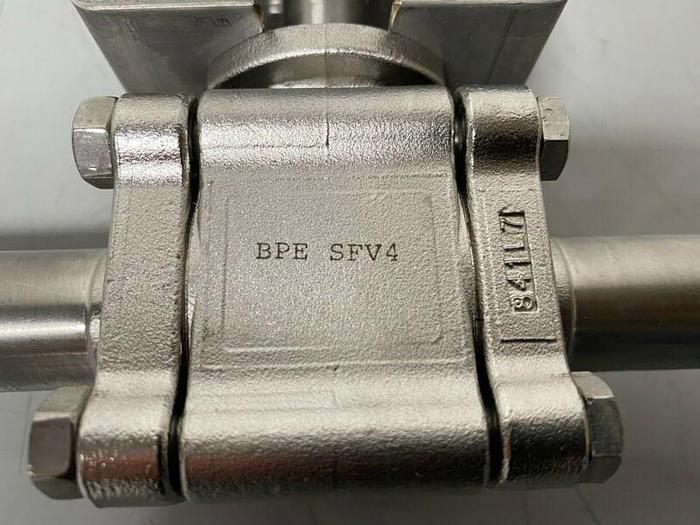 Used Lot of 2 - SVF F.C.I Stainless Steel HS15-2 Valve Actuators w/ 1" Sanitary Fit