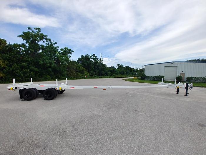 Used 2004 Butler BP-2080 TA EB Extendable Pole Trailer - H01211