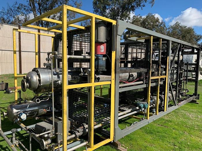 Used Column, 42" x 7' + 18" x 13', S/st, SRS Engineering, #S743631