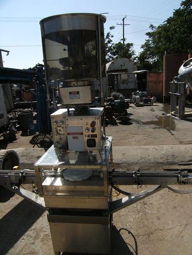 Used Capper, West Capper, Mdl NPW-57, Crimper, ConveyorCapper, West Capper, Mdl NPW-57, Crimper, Conveyor #S740422