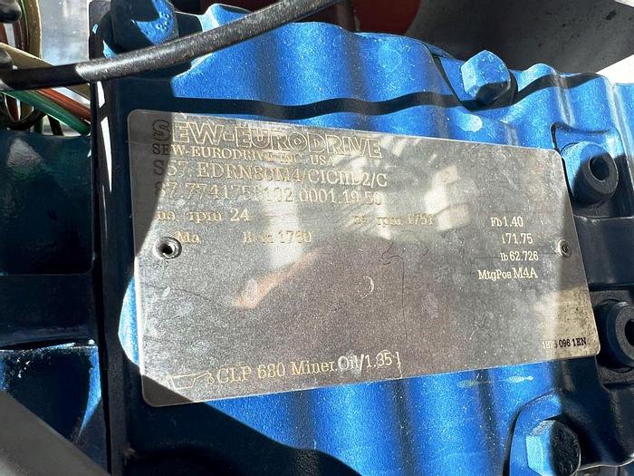 Used Filter, Pressure, Oberlin, Model OBF12, 316L Stainless Steel,  12 Square Feet #S744646