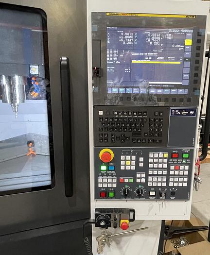 Used 2021 DOOSAN BVM-5700 4-Axis CNC Vertical Machining Center ***Only 4 Cutting Hours***