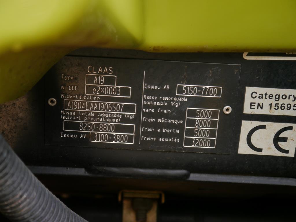 Used Claas Arion 610 4wd Tractor