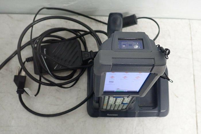 Used Intermec CK3XAA4K000W4100 Handheld Barcode Scanner CK3X w/ Battery & Cradle AD20