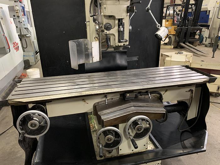 Used 18" X 69" HH ROBERTS, MODEL TW-50-MQWVFRG, BED TYPE VERTICAL MILLING MACHINE