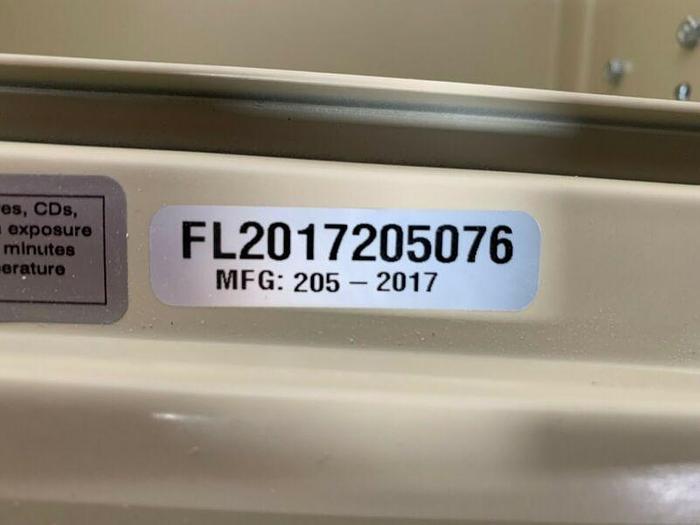 Used FireKing Turtle Fire Resistant Four-Drawer Vertical Filing Cabinet 4R1822-CPA