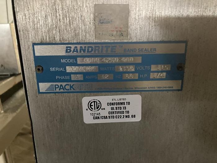 Used Used Bandrite Band Sealer Model 6000-6250-000