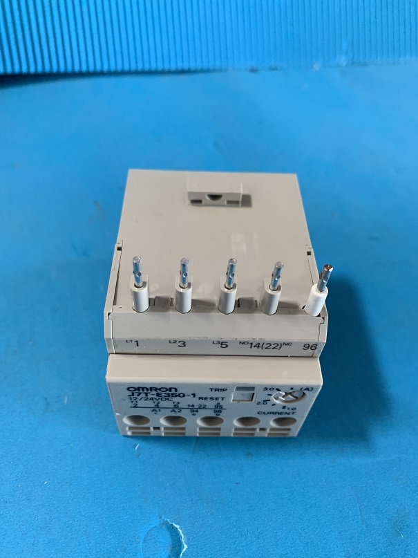 Used Omron Over Current Relay J7T-E350-1