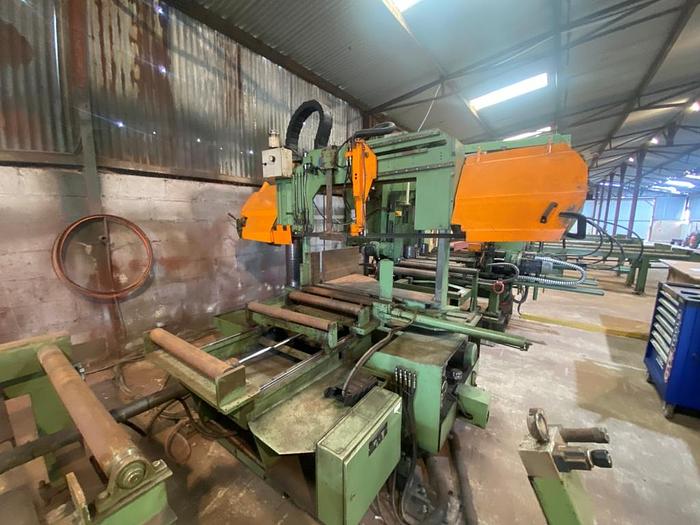 Used 2001 Peddinghaus BDL760/3 with Meba 400DG-700 Saw/Drill Line