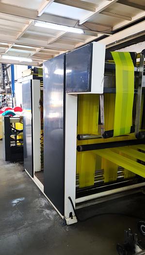 Used SALDOFLEX MODULA S 1100 servo  - (DPE, HDPE, BIO , LLDPE) t shirt bag , handle bag