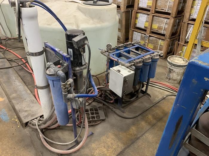 Used 2008 ALLTRA CORP. MODEL PG14-12 WJ, 120" X APPROX. 468" 2 HEAD GANTRY STYLE CNC WATER JET