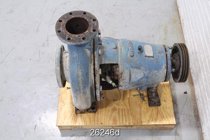 Used Goulds 3175 Pump, 6x8x18, 2/4 Vane 17.5" Impeller, Ductile Iron Casing #26246