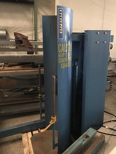 Used HERCULES HYDRAULIC DRUM DUMP MACHINE