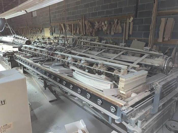 Used MINNESOTA 20-SPINDLE CARVING MACHINE