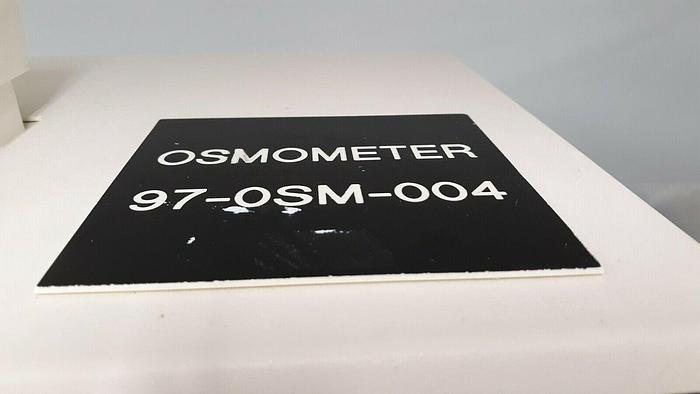 Used The Advanced Osometer Model 3D3 Single Sample Lab Equipment Medical