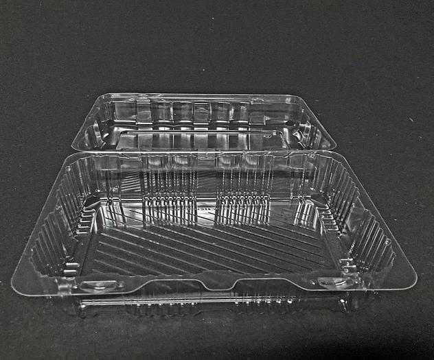 NEW, in-the-box — Commercial Packaging: 3-Pack Whole Clamshell, See-Thru