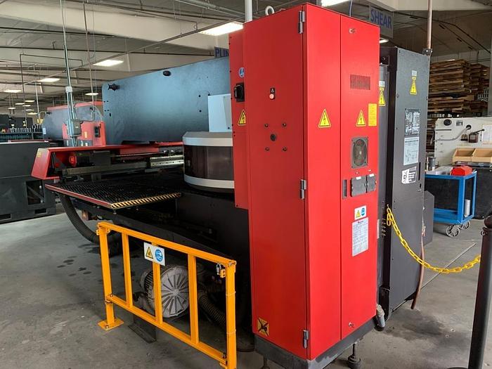 Used 2008 - 22 Ton Amada AC-255NT Servo Driven Turret Punch