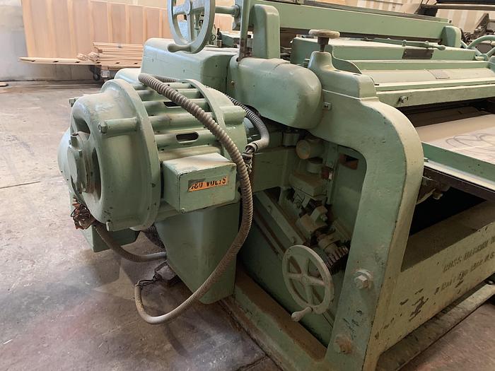 Used Buss 88 Double Surface Planer