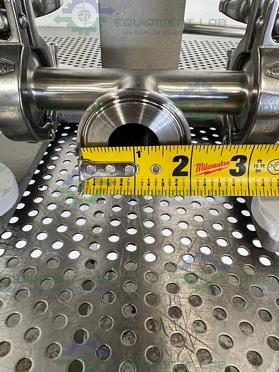 Used Wilden  Stainless Steel XPX2  Air-Operated Double Diaphragm Pump 1"