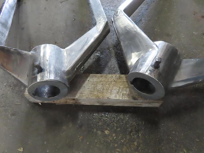 Used 1 PAIR OF ROSS PLANETARY BEATER BLADES - S/S - POLISHED