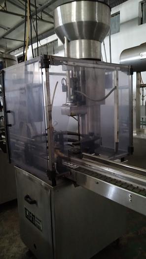 Usado Linha de enchimento de enchimento de vinho semi automática