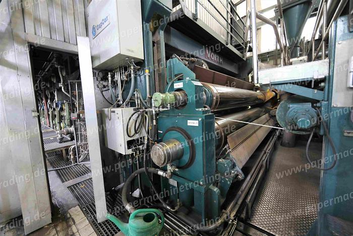 Gebraucht (PM2-98) Paper Machine Fourdrinier Make Voith 3300 mm #PM2-98
