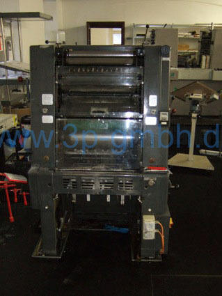 Used Heidelberg GTO 46 single color offset printing 1978