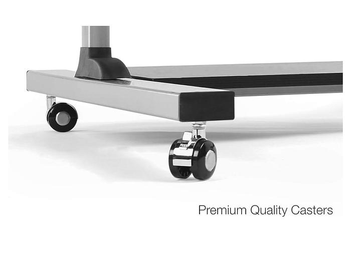 NEW STANDING OR SITTING MOBILE COMPUTER CART WITH WHEELS