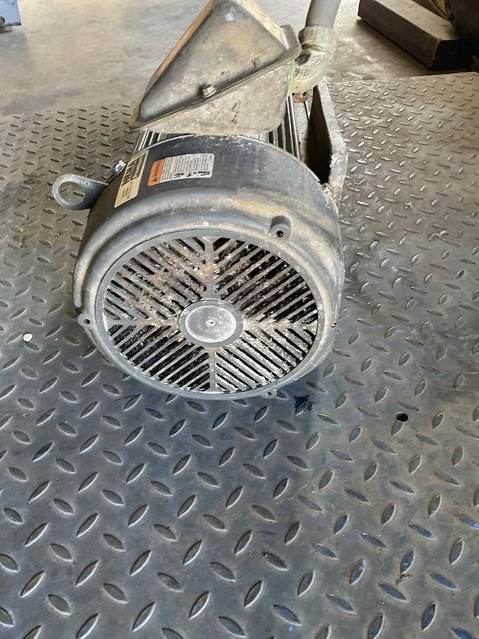 Used US MOTORS / NIDEC ELECTRIC MOTOR WITH BERKELEY PUMP – 10 HP, 3 PHASE, 208–230/460V, TEFC