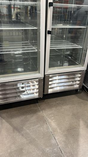 Used SUMMIT ONE GLASS DOOR REFRIGERATOR.