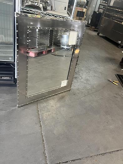 Used MIRROR METAL CHROME FRAME