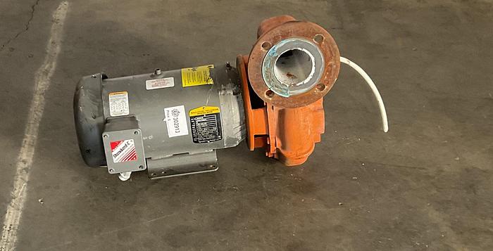 Used BALDOR INDUSTRIAL WATER PUMP, JMM3515T, 5 HP: 3 PH: 1750 RPM !