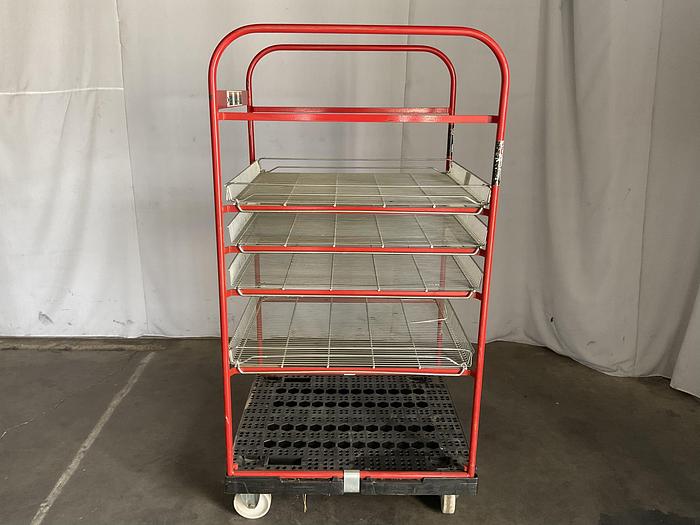 Used ROLLING 5 TIER DRAWER STORE CART
