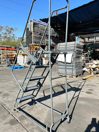 Used BALLYMORE 5 STEP ROLLING LADDER