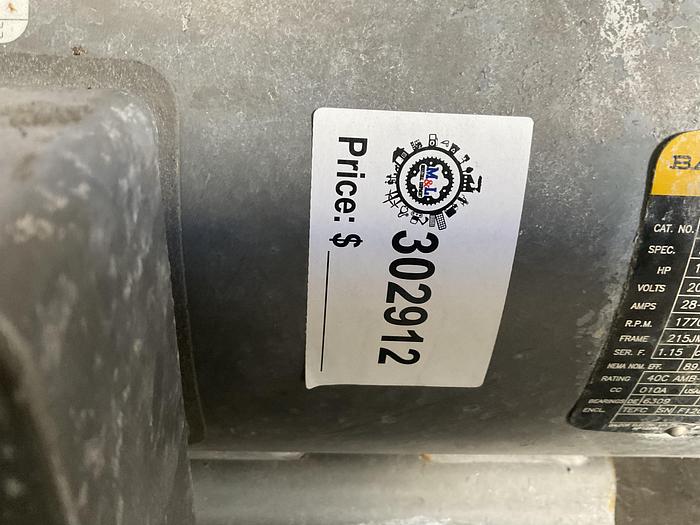 Used BALDOR INDUSTRIAL MOTOR, JMM3714T, 10HP; 3PH; 1770 RPM !