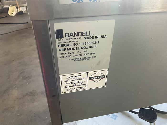Used RANDELL 4 HOT WELLS  ELECTRIC STEAM TABLE