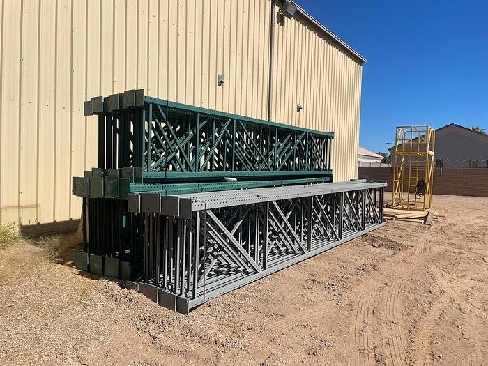 Used GREEN UPRIGHTS 12' BY 42" WIDE