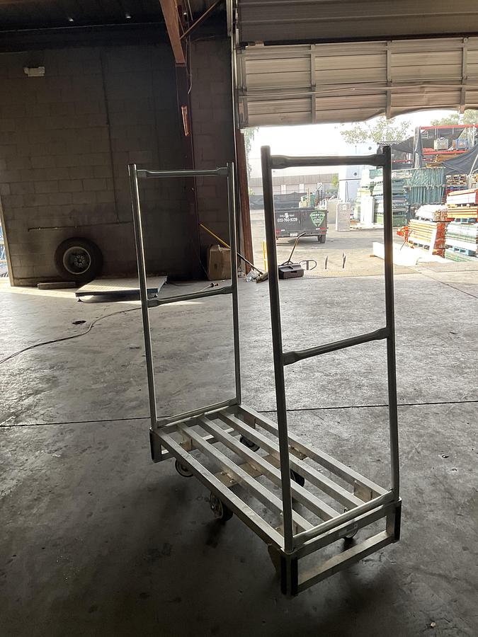 Used NATIONAL CART CO. ALUMINUM STOCK CART MODEL: AL-UB-2248