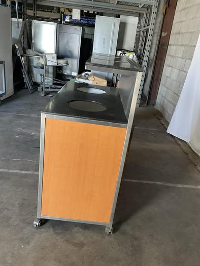 Used GARBAGE DISPOSAL WITH TRAY HOLDER