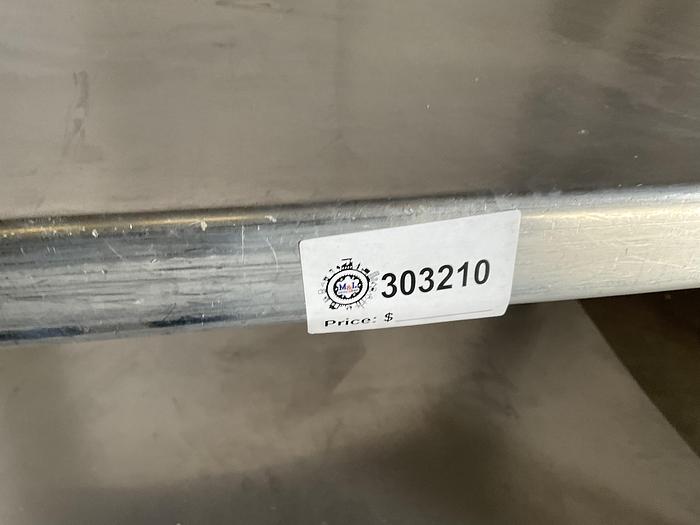 Used STAINLESS STEEL TWO TIER CART