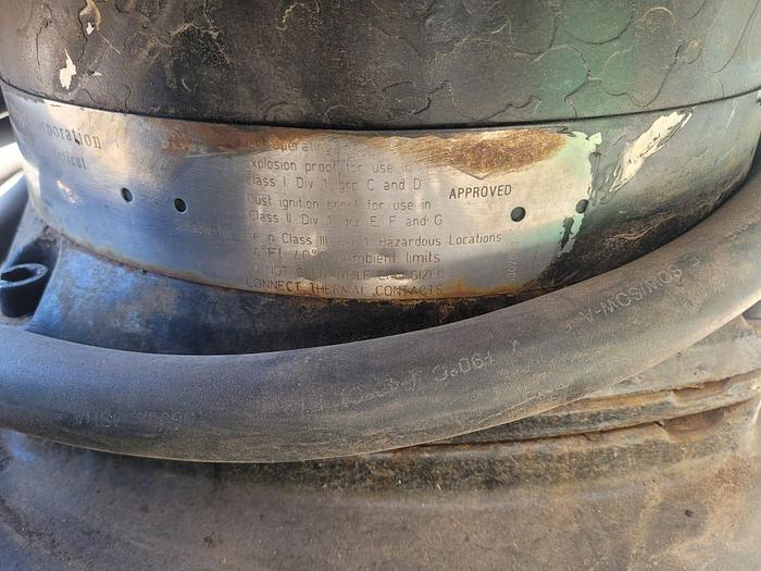 Used ITT FLYGT SUBMERSIBLE PUMP