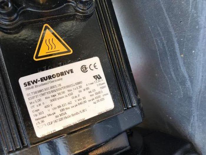 GEARMOTOR  SEW-EURODRIVE KHF37 CM71S/BR/HR/TF/RH1L/SB60 !