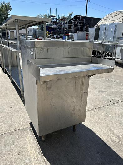 Used 33" STAINLESS STEEL CABINET