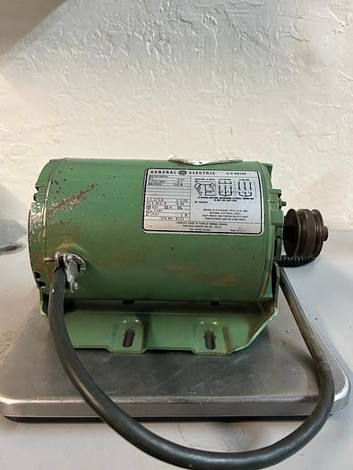 Used GENERAL ELECTRIC; AC MOTOR; HP1; PH 3; V230/460; RPM 3450; 5K38PN2 !