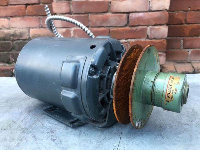 Used GE MOTORS AC MOTOR; 1/4 HP; 1PH; 1725 RPMS; 5KH37KG102E !